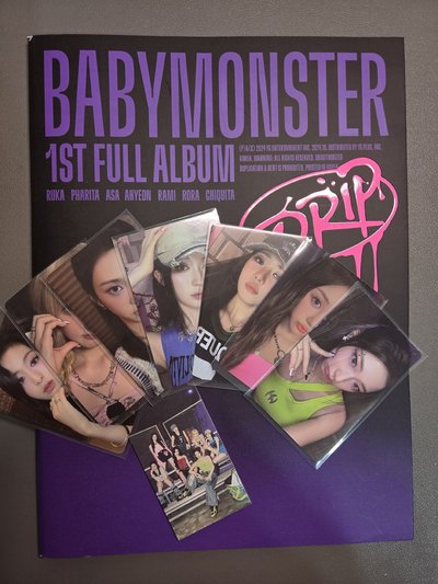 BABYMONSTER DRIP藍/紫版全專
