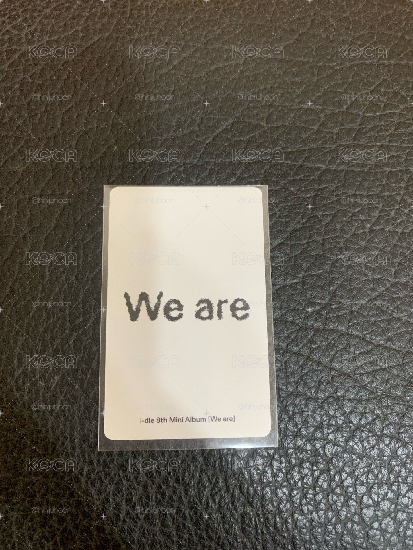 WE ARE SHUHUA特典卡