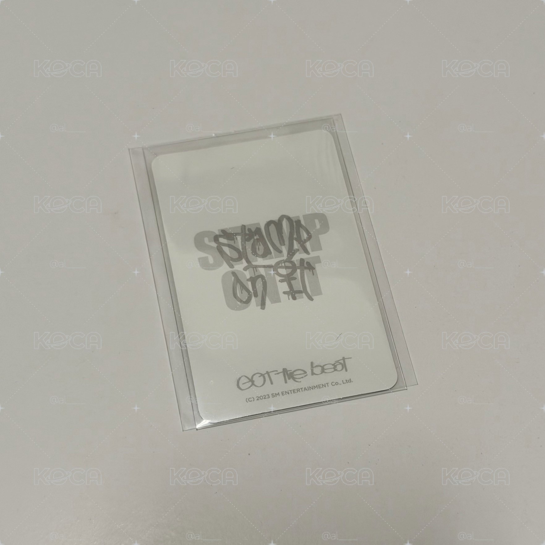 aespa Winter GOT the beat Stamp On It 隨機卡