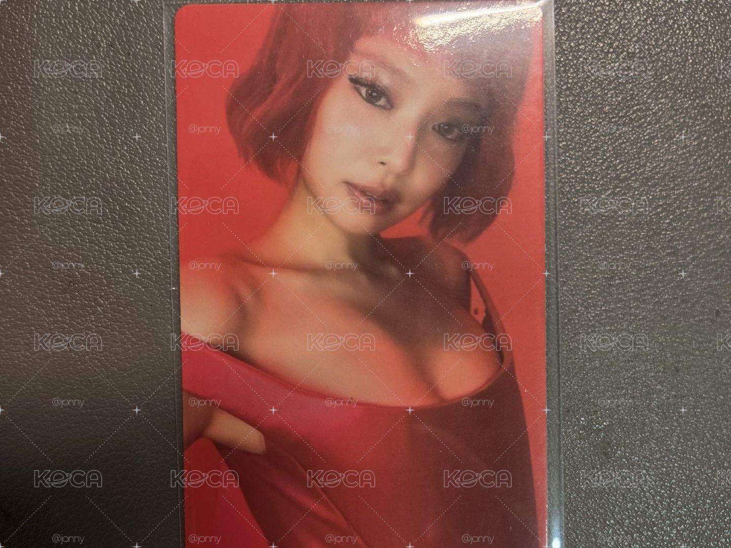 blackpink Jennie Lisa 朴彩英 solo小卡