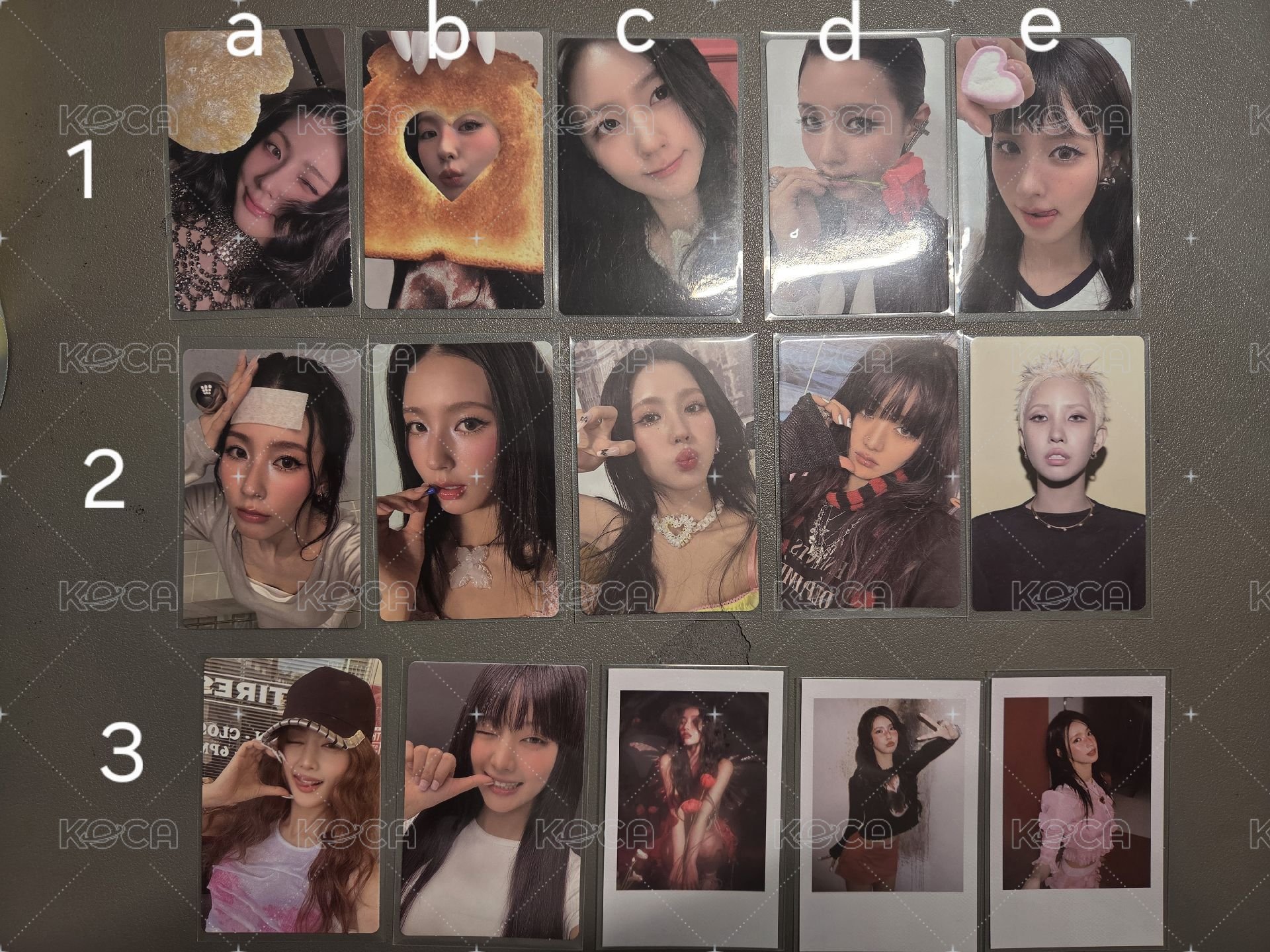 miyeon/minnie/小娟 小卡拍立得任選1張 60（下單備註編號）