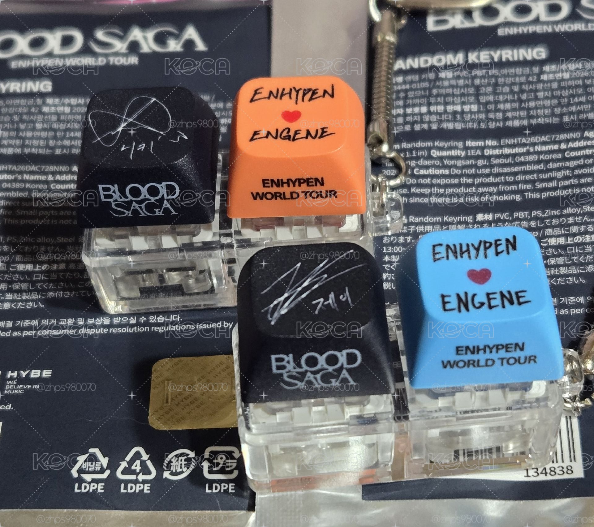 BLOOD SAGA 鍵帽 