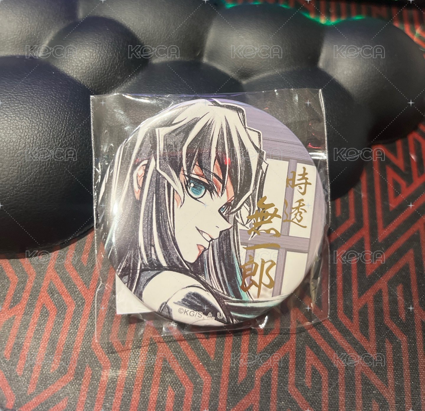 時透燙金大頭徽章