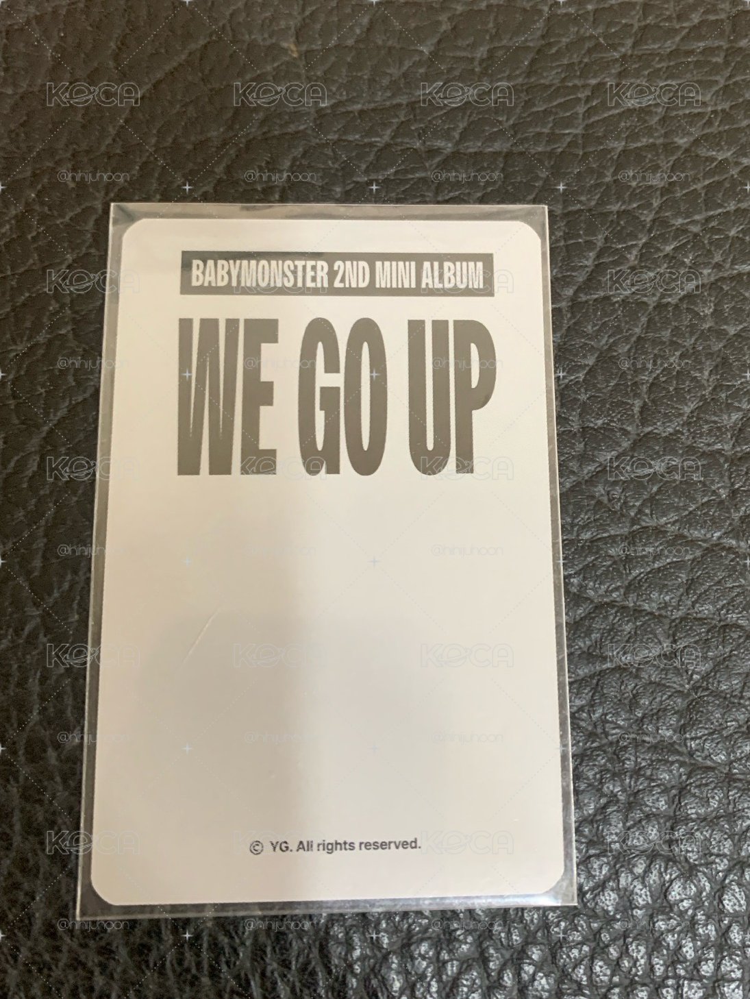 WE GO UP周邊卡