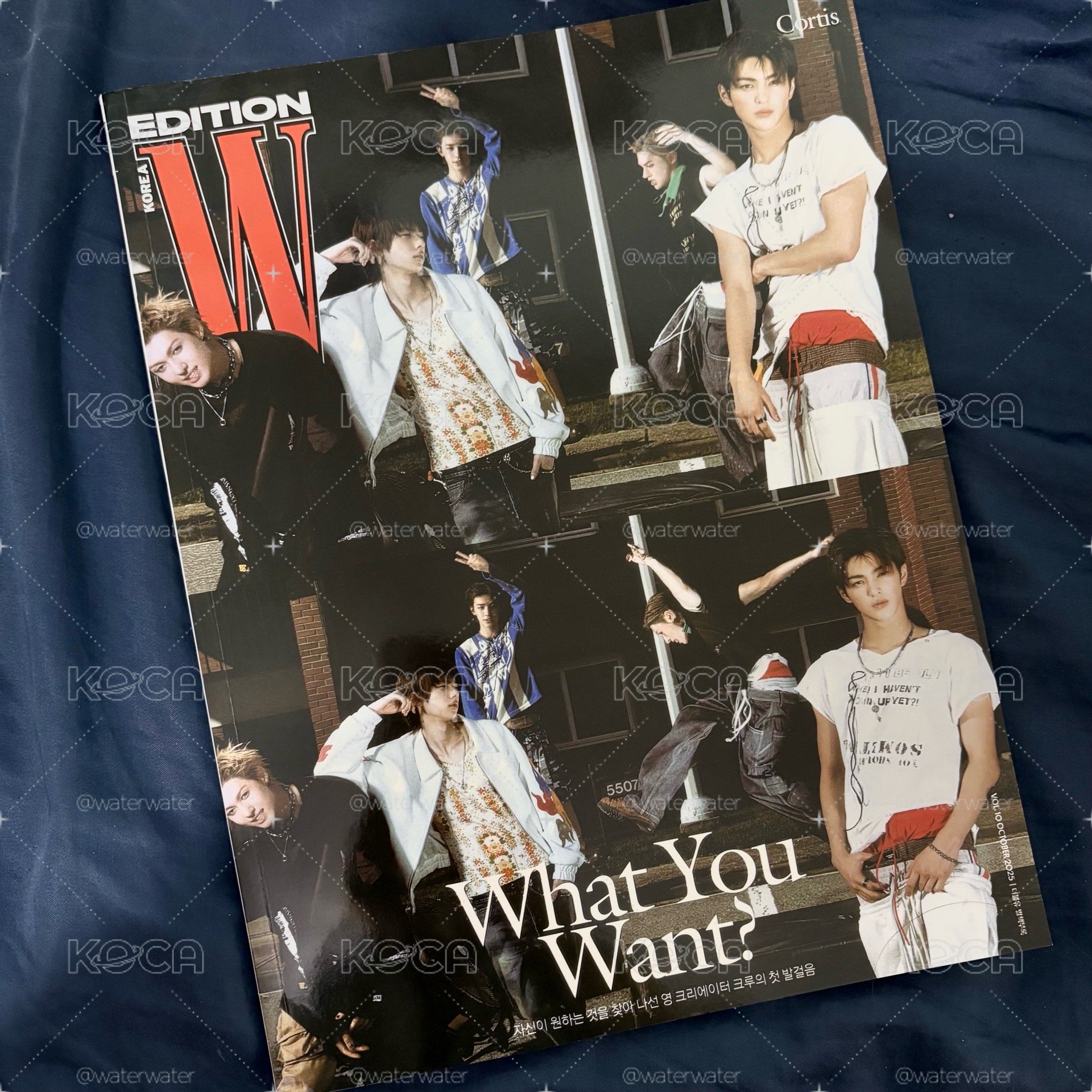 CORTIS W雜誌25.10 B版(二手)