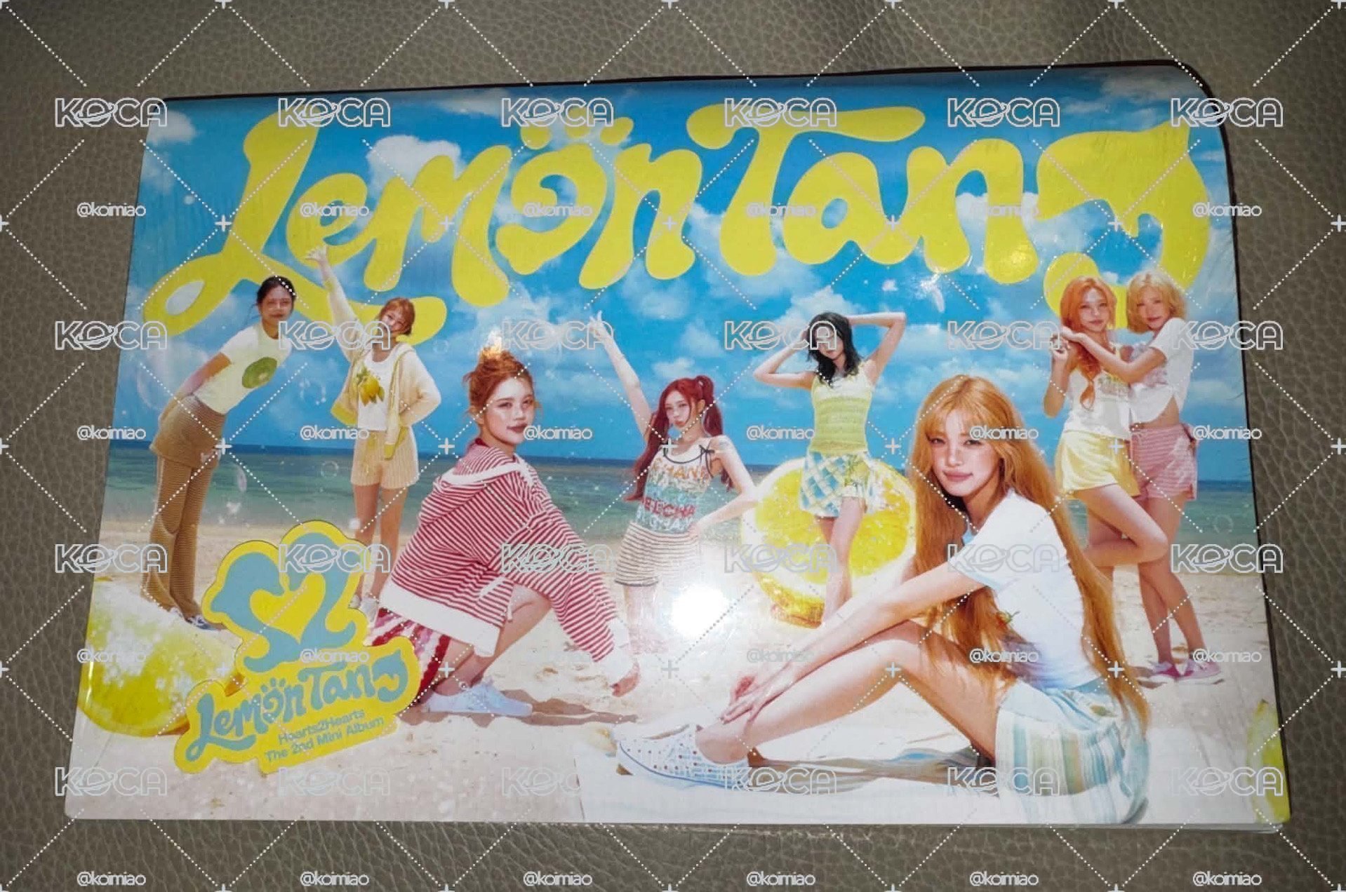 hearts2hearts 藍版未拆一張