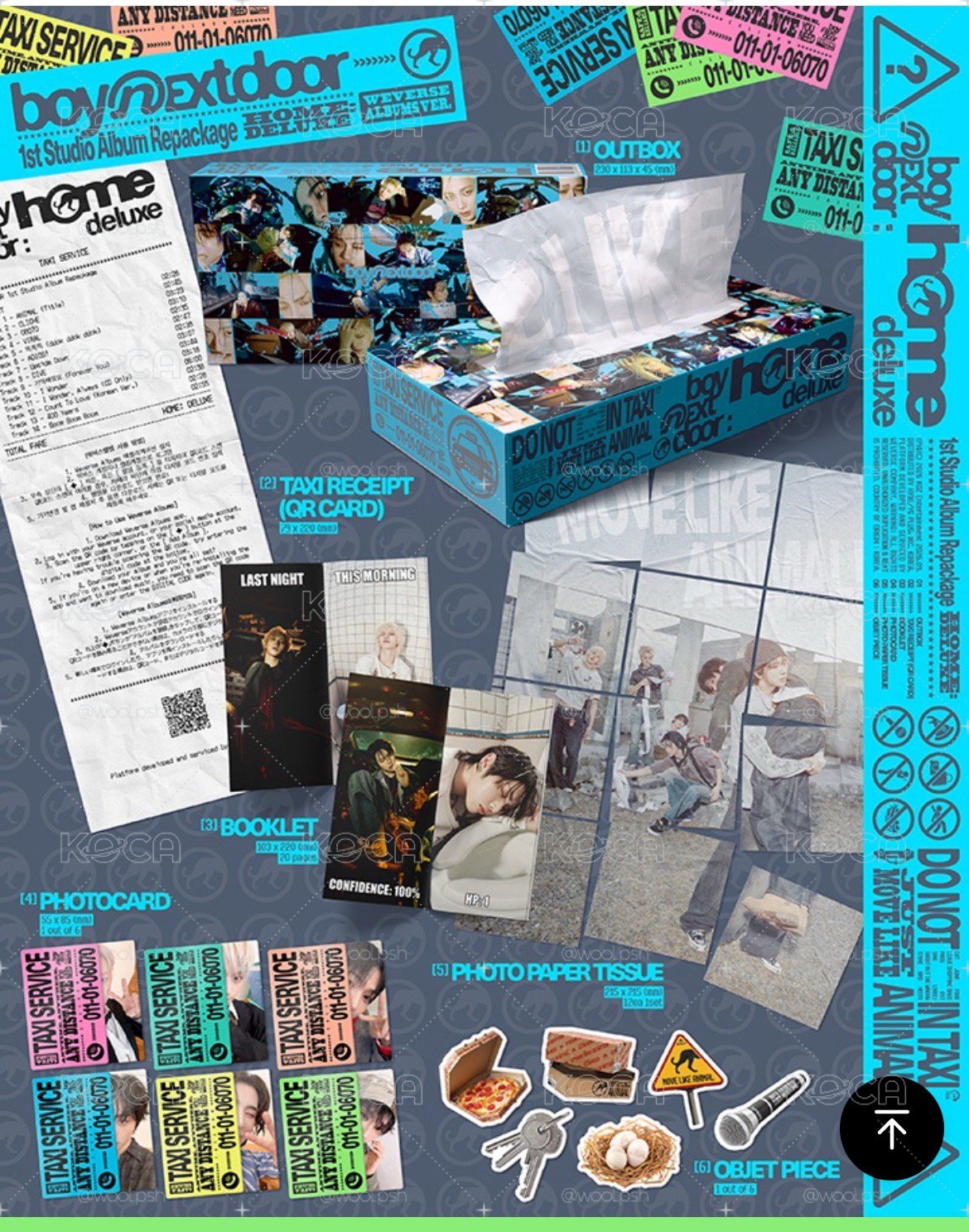 [HOME: DELUXE](Weverse Albums ver.) 後續專 電子專 應募專