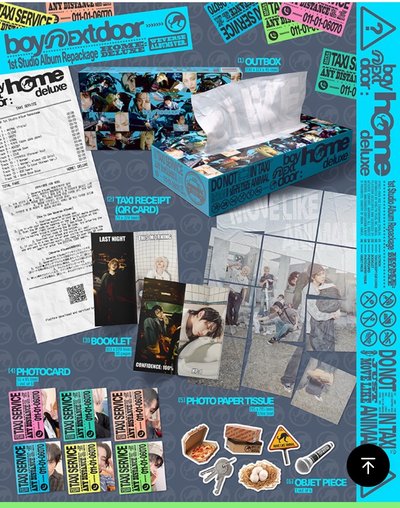 [HOME: DELUXE](Weverse Albums ver.) 後續專 電子專 應募專