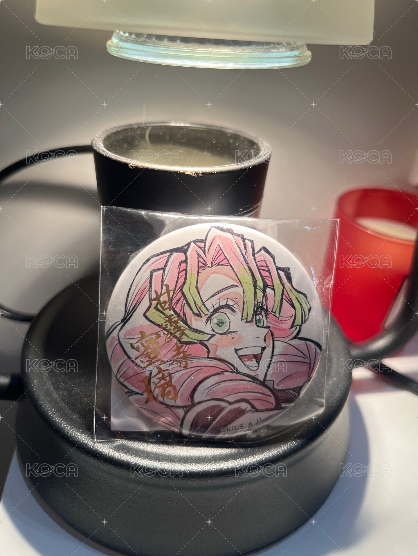 蜜璃金簽徽章