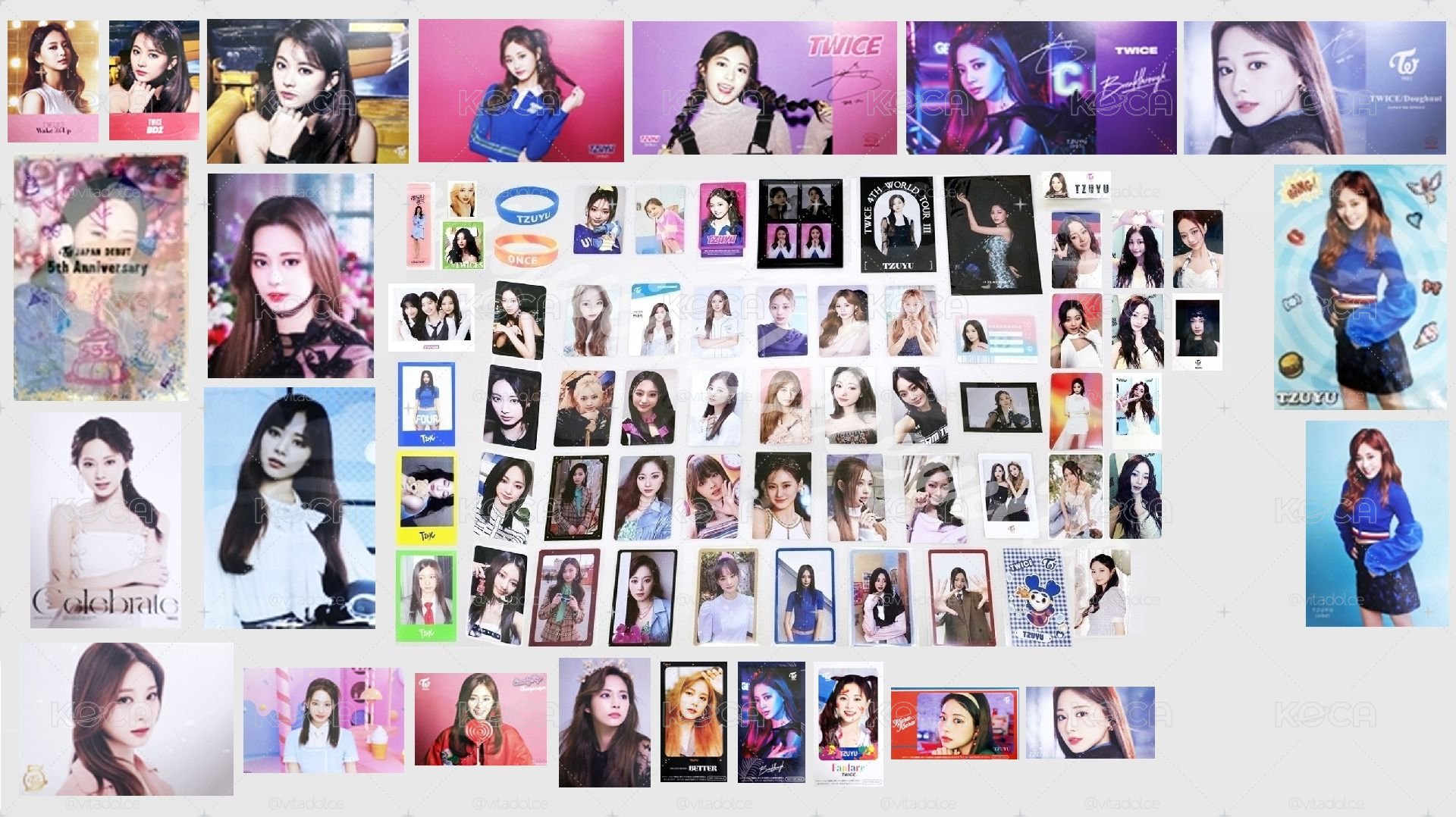 TWICE TZUYU 周子瑜小卡周邊區 💙 編號見圖三 💫