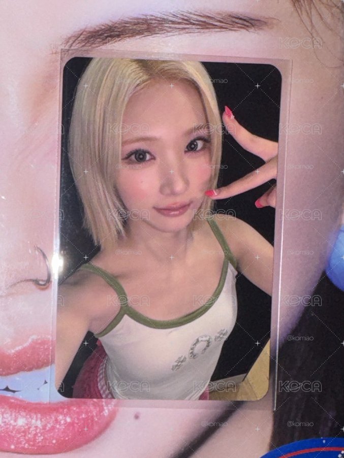 jiwoo k4簽售（卡背有瑕）
