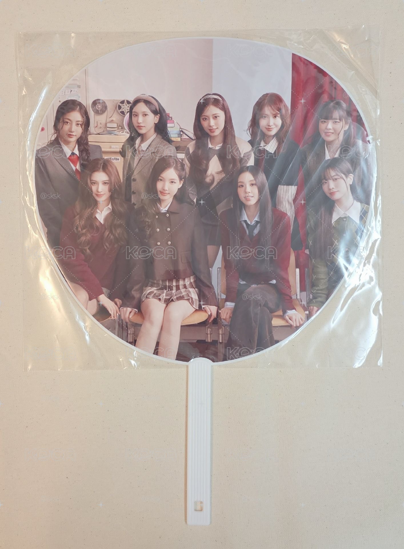 TWICE 新國立扇子