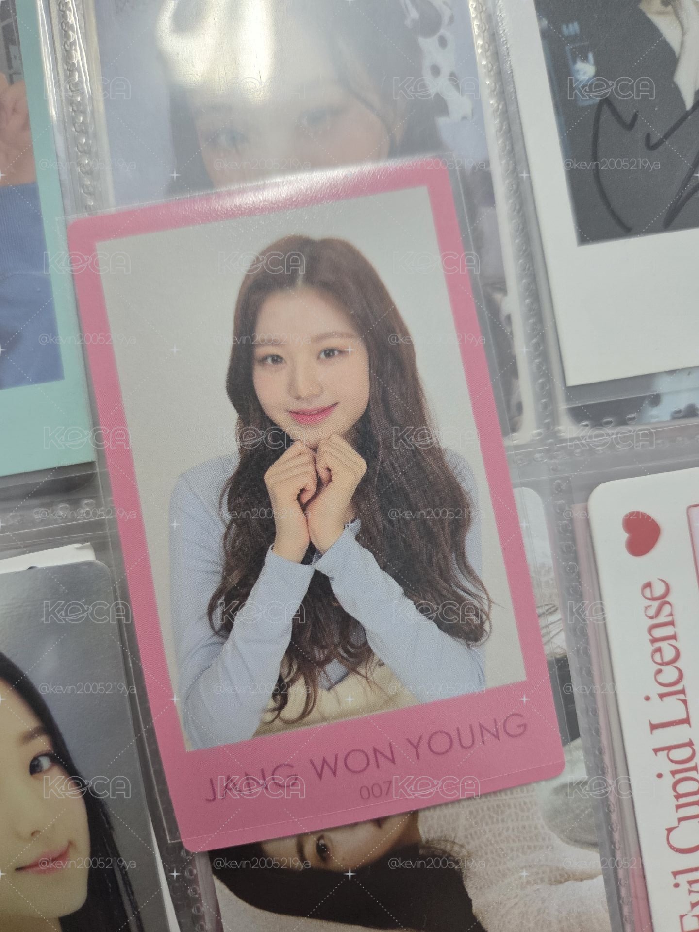 izone 007隨機卡圓