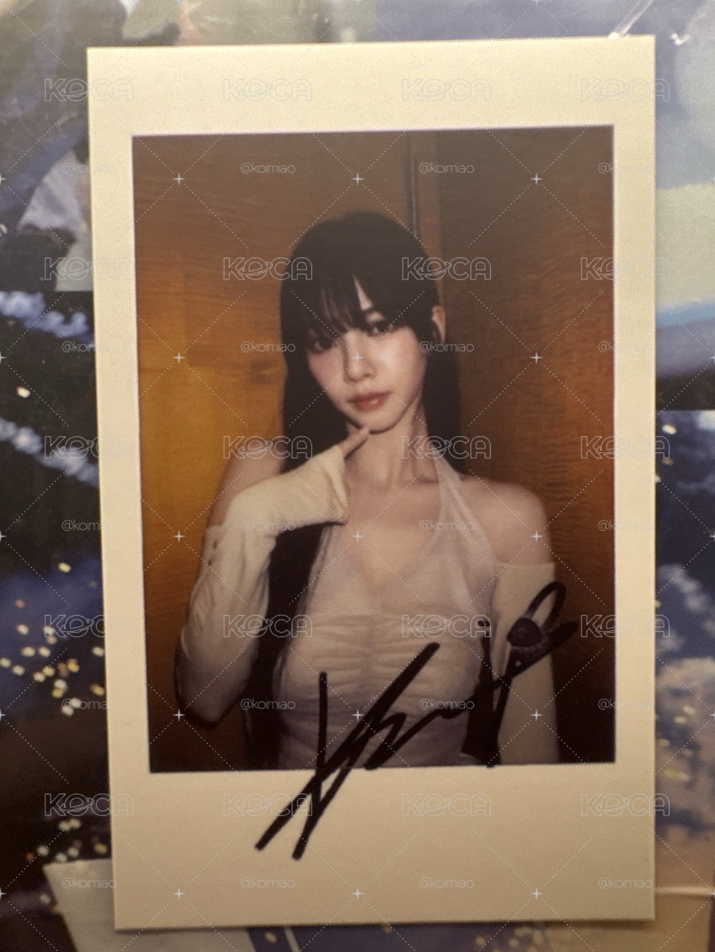 karina 泡泡摩奇拍立得