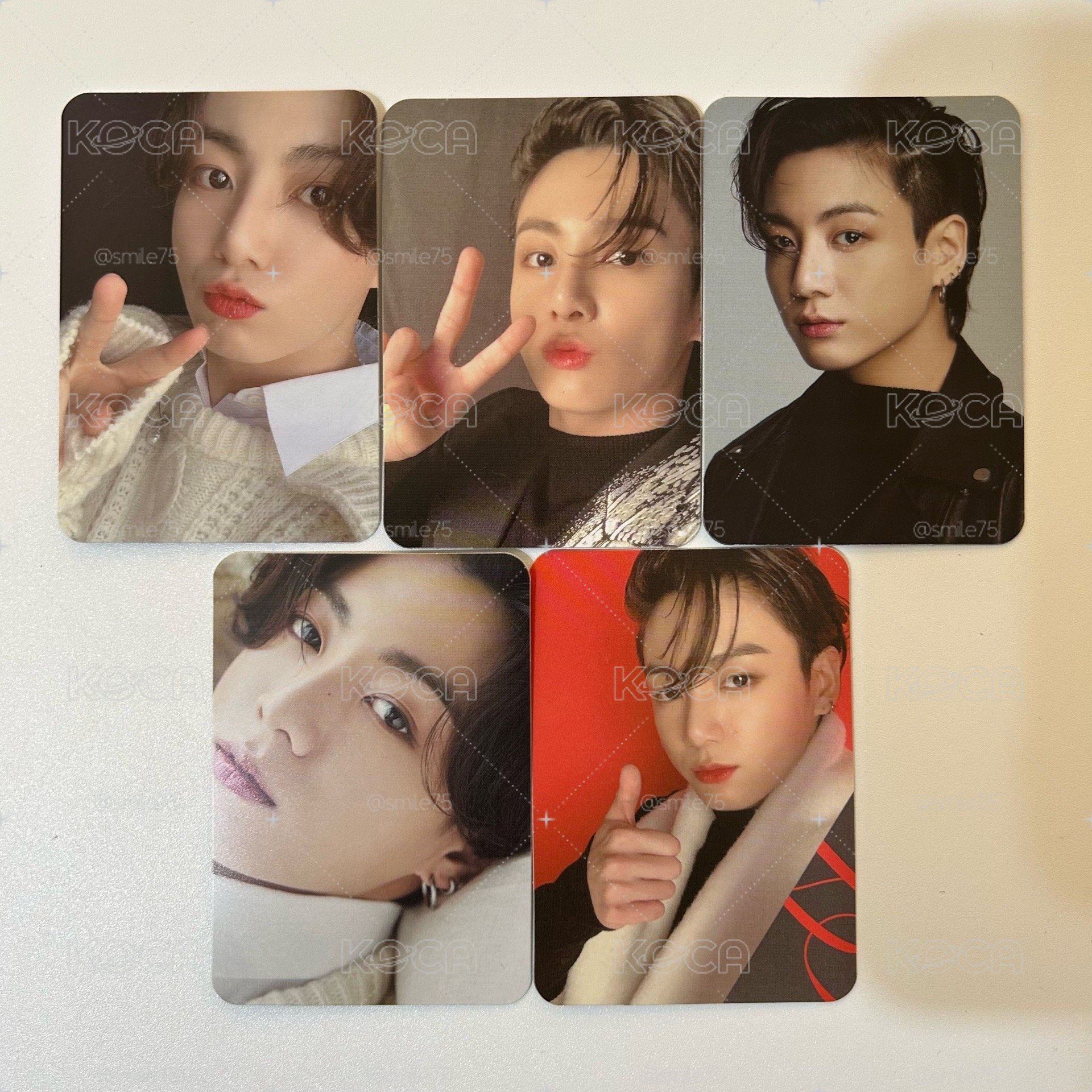 BTS 防彈少年團 田柾國 JK jungkook dicon 雜誌卡 周邊卡