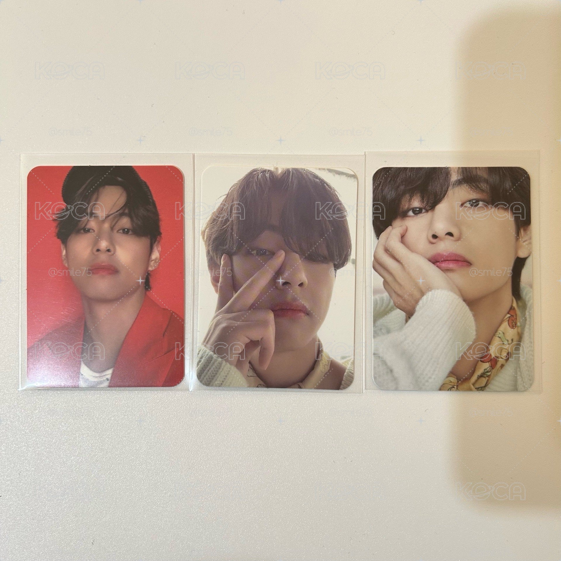 BTS 防彈少年團 金泰亨 V dicon 雜誌卡 周邊卡