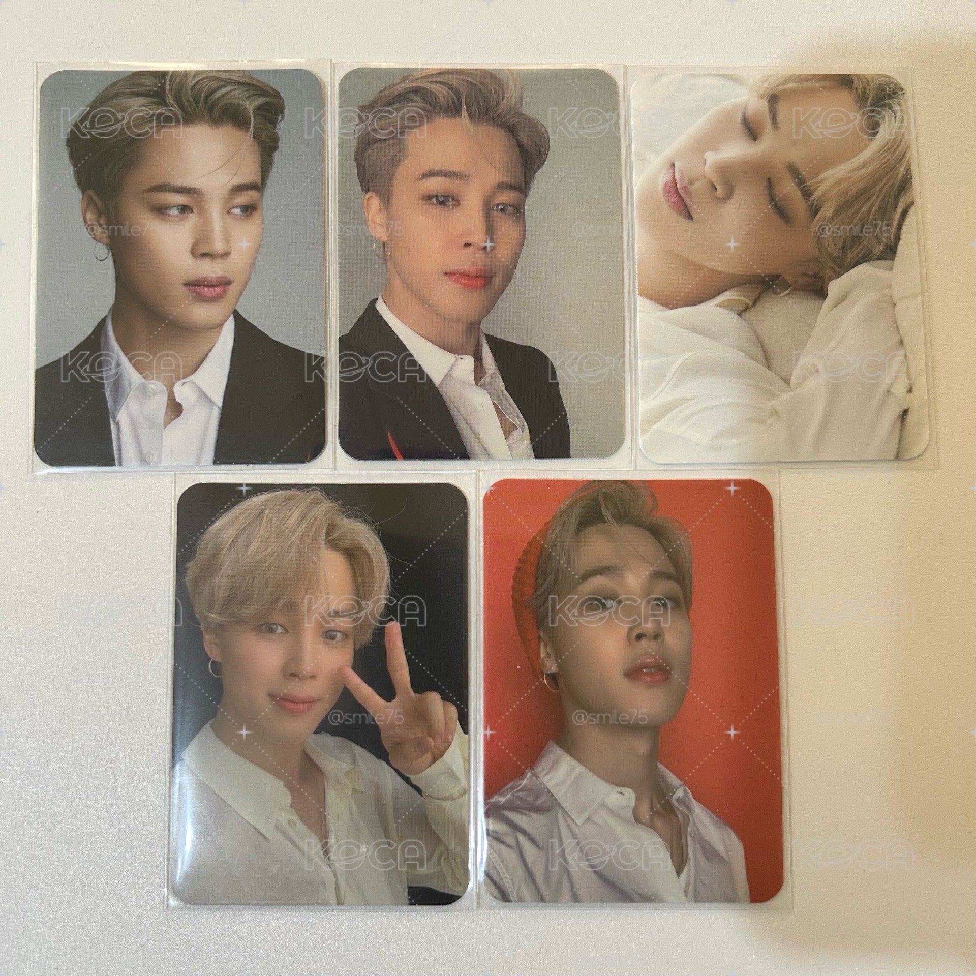 BTS 防彈少年團 朴智旻 JIMIN dicon 雜誌卡 周邊卡
