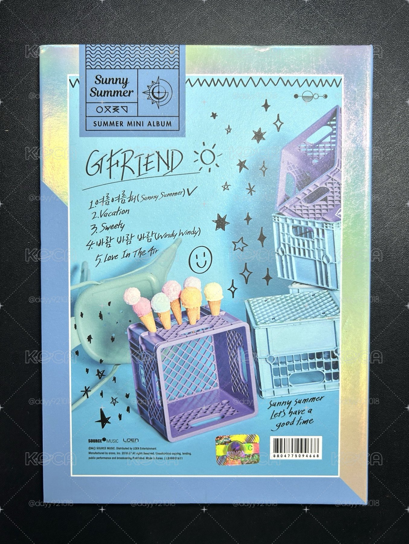 Gfriend夏日專 Summer ver空專
