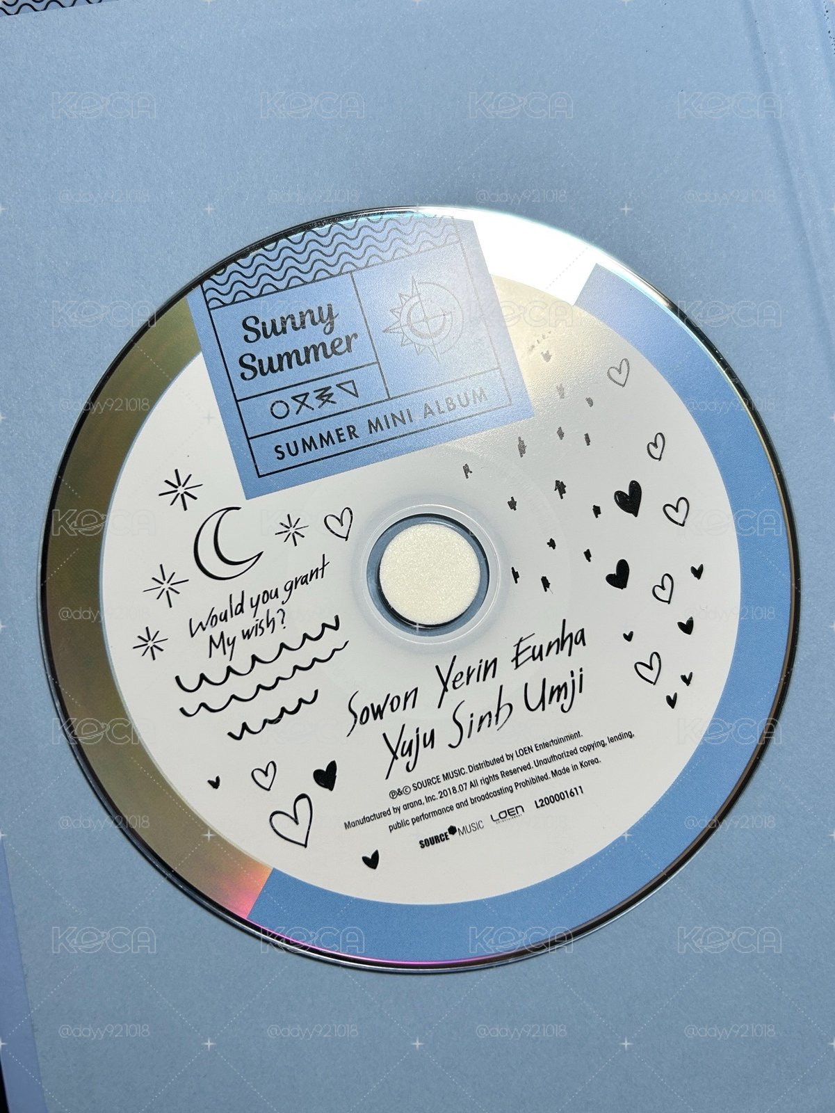 Gfriend夏日專 Summer ver空專