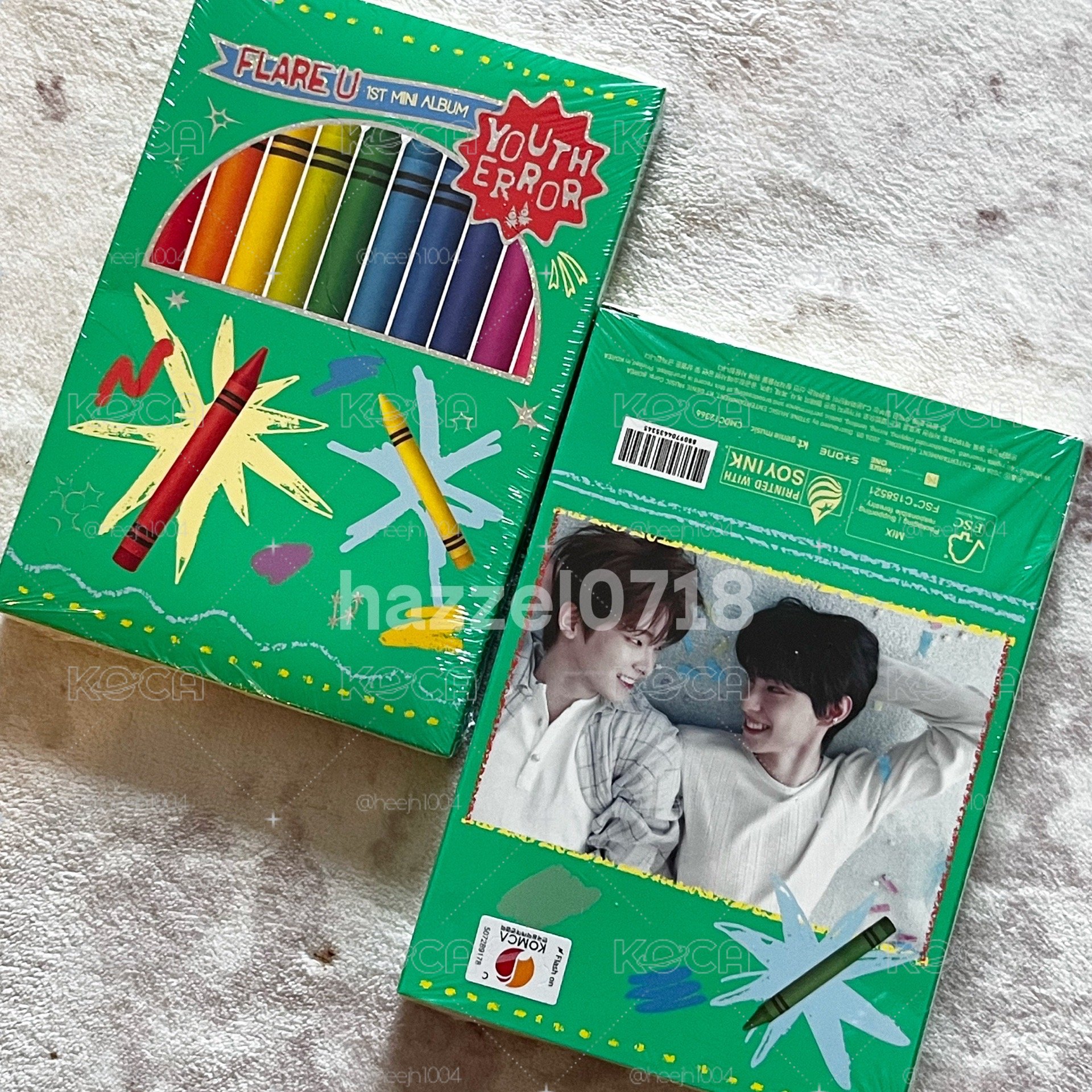 FLARE U [YOUTH ERROR] Crayon ver. 全新未拆專