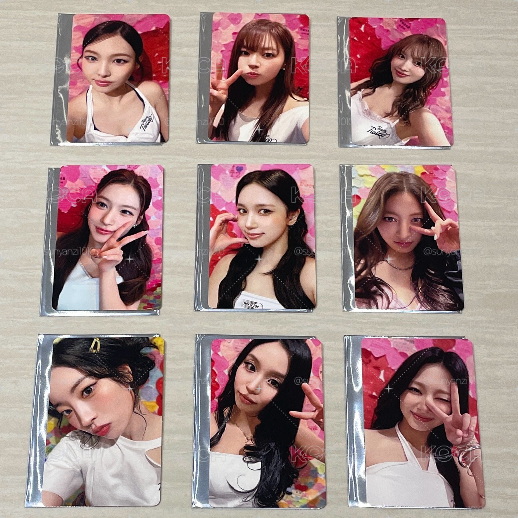 TWICE JP 九週年 滿額卡 日本