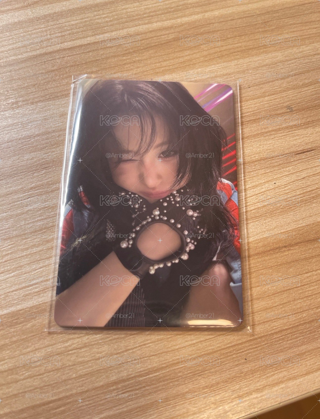 춤 (CHOOM) QQ音樂 三星 星光卡 雙面紀錄卡                          Ahyeon 