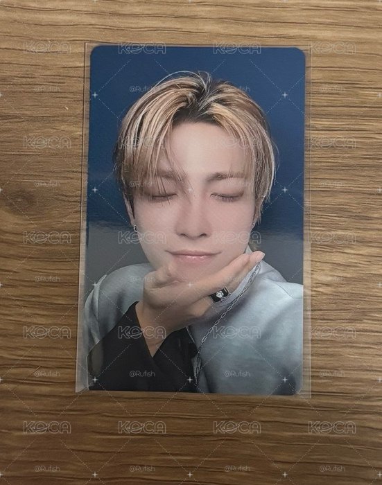 Ateez 弘中 閉眼阿貢包 環球 特典卡 