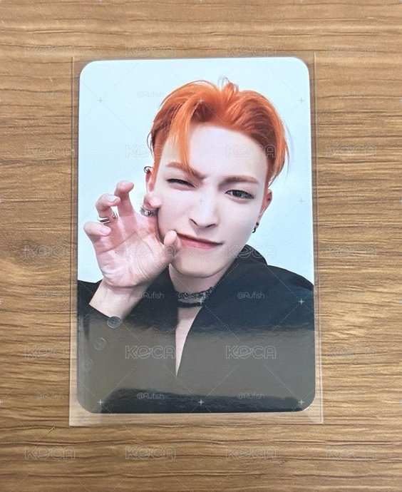 Ateez 弘中 橘髮小虎爪 GH1 fromm 特典卡 