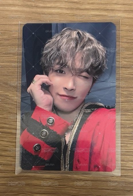 Ateez 弘中 軍裝比心 Will mr Set 特典卡 