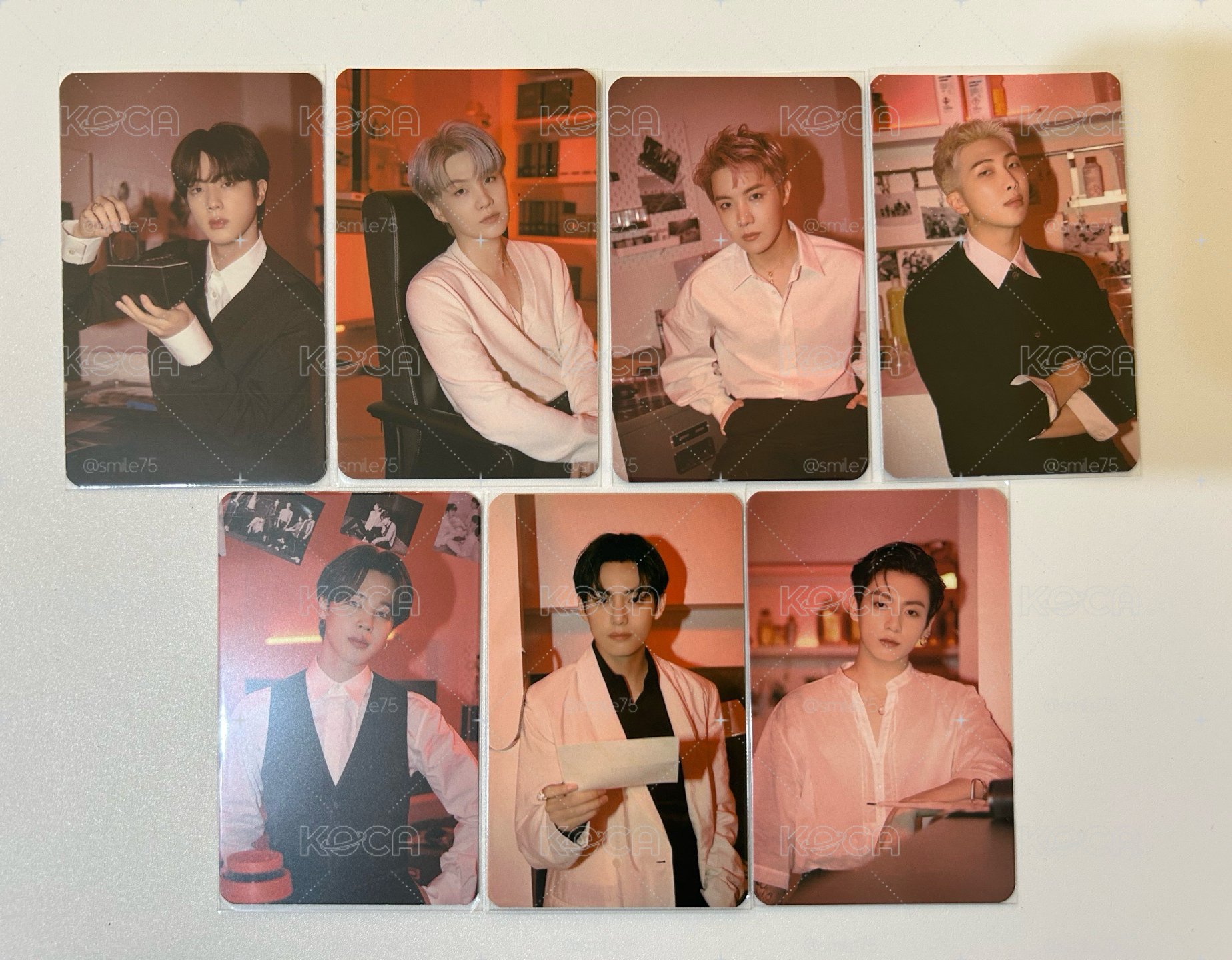 BTS 防彈少年團 proof pst 幸運卡 LD