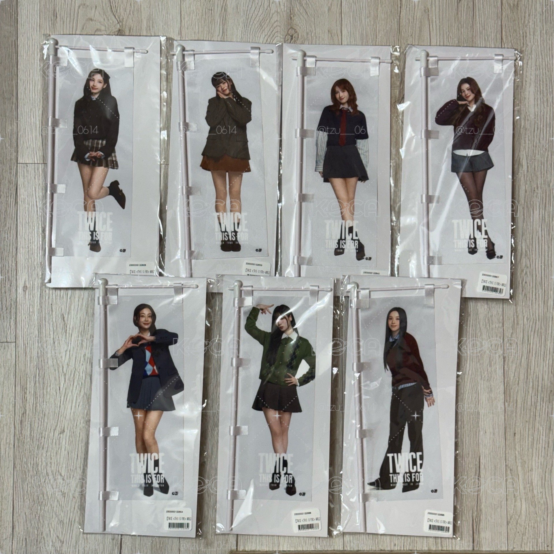 TWICE 新國立 線上一番賞 一番賞 D賞 旗子 定延