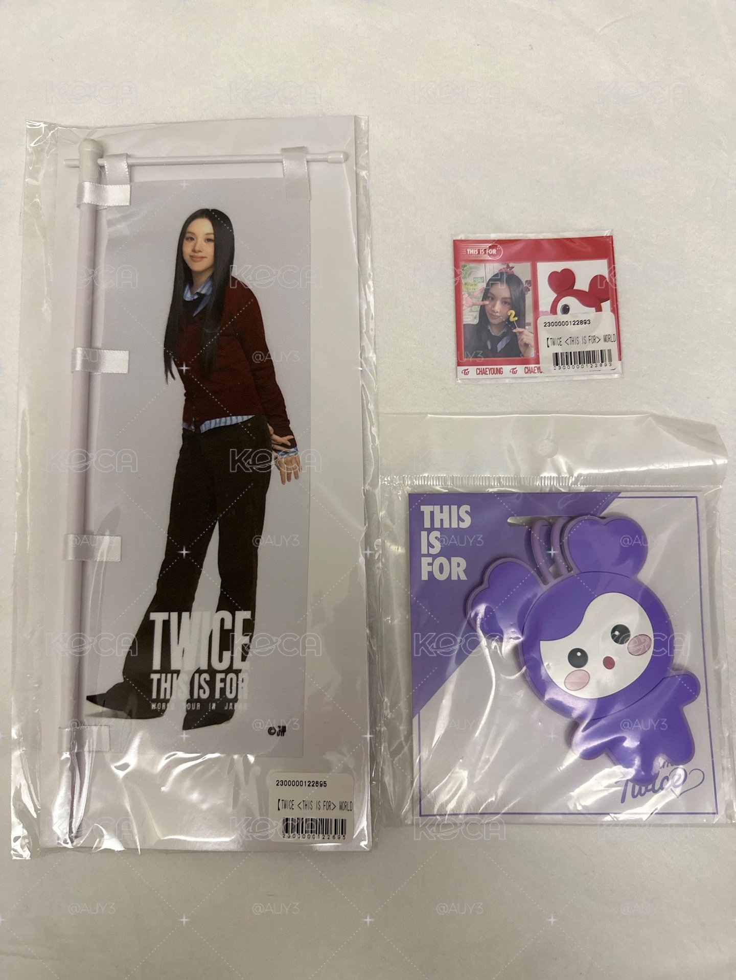 新國立紗行李吊牌+彩旗子+彩貼紙