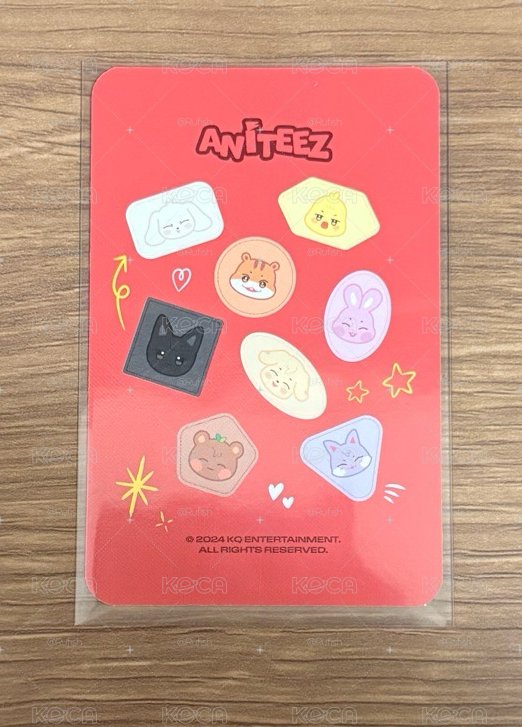 Ateez 弘中 卡冊卡 ANITEEZ IN ICE CITY 周邊卡 