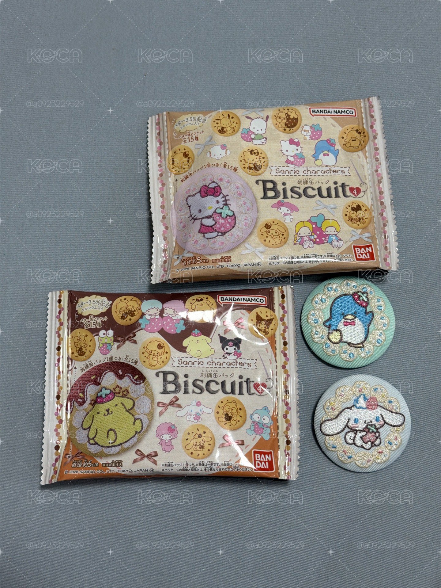 三麗鷗刺繡徽章