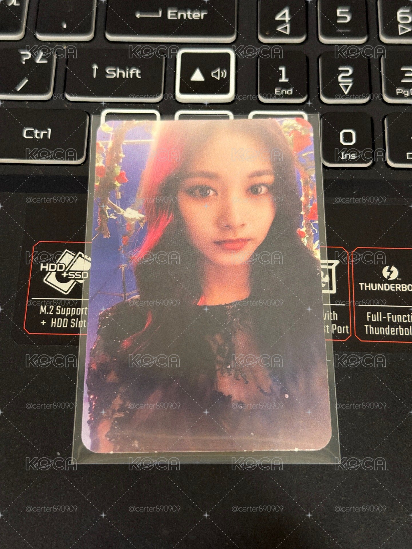 TWICE 子瑜 迷三專卡
