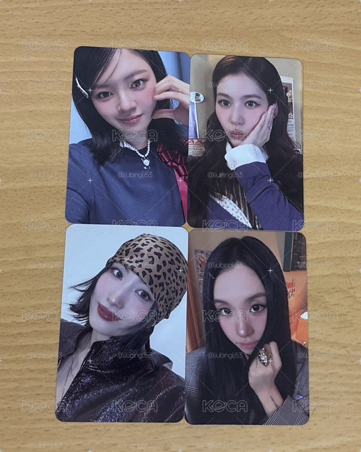 Twice 專卡 （4張）
