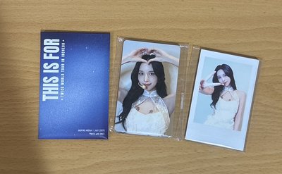 TWICE 仁川場 小卡 三套
