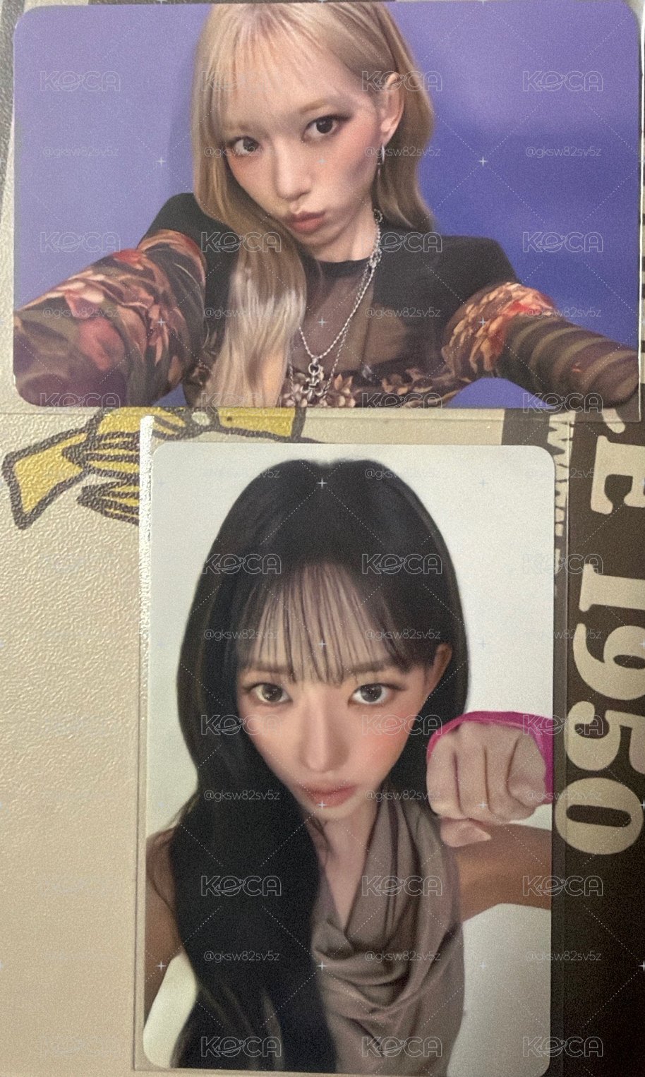Sooin兩張特典