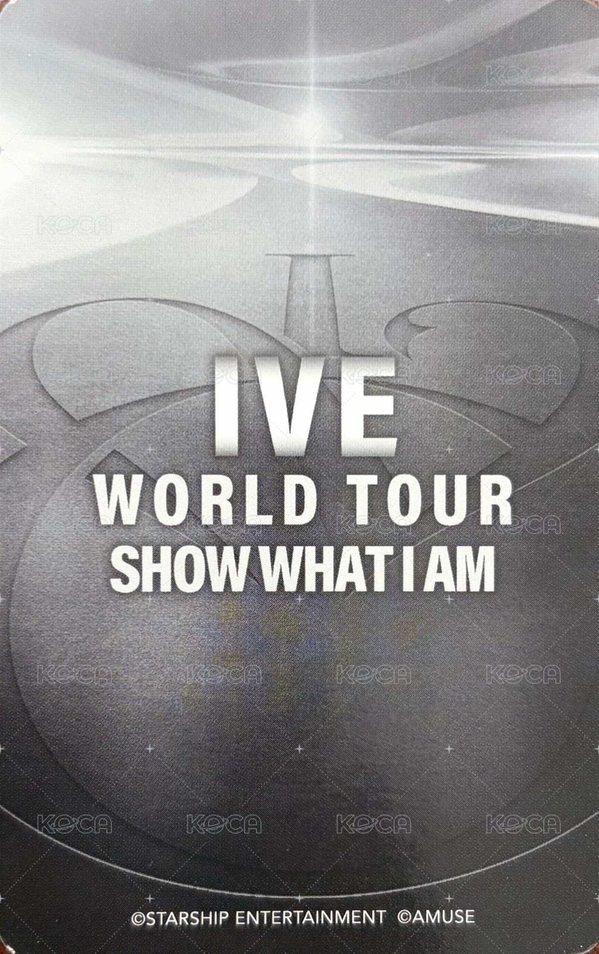 SHOW WHAT I AM C賞 隨機卡 阪蛋 背面