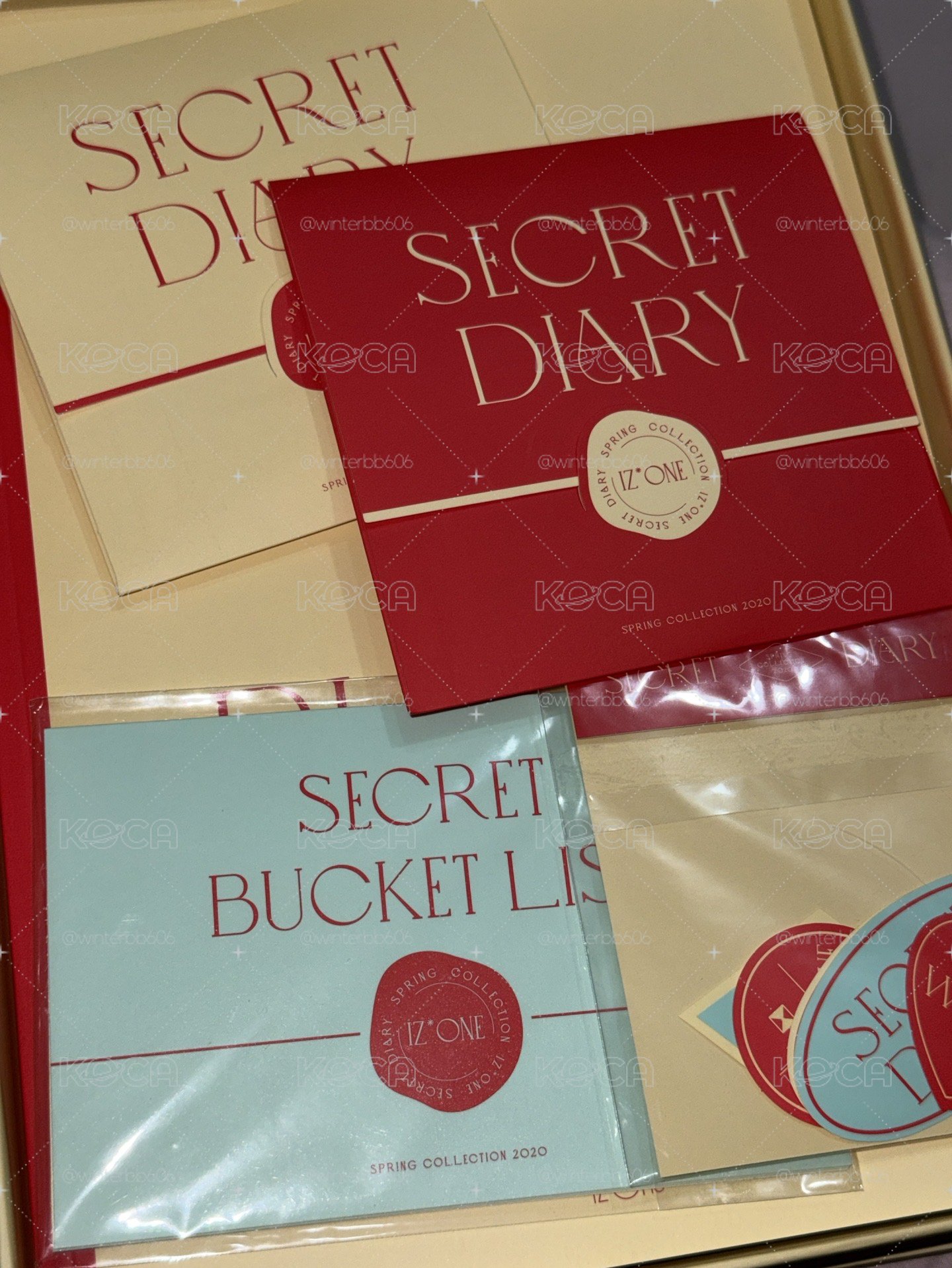 IZ*ONE SECRET DIARY Photobook Package 寫真集 
