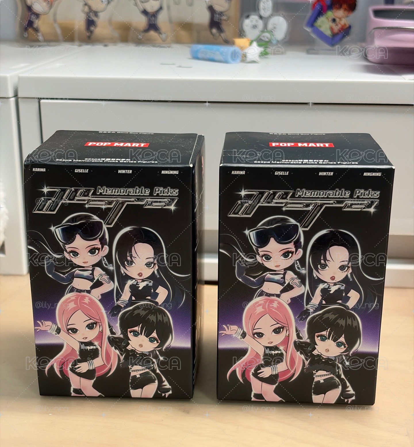 aespa&popmart盲盒