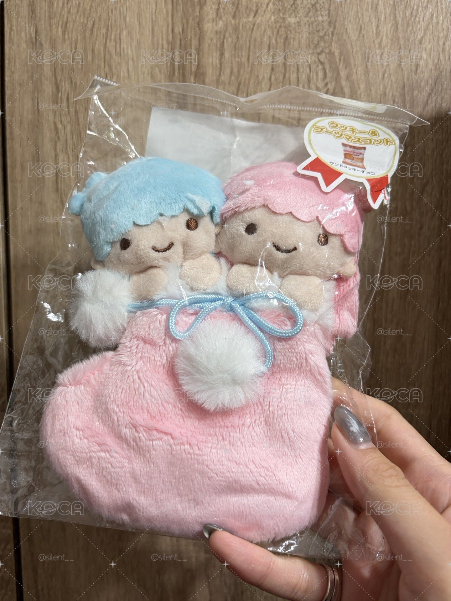 雙子星聖誕襪吊飾