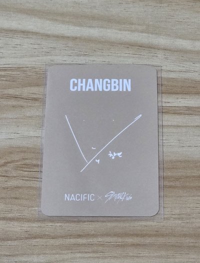 彰彬 Stray Kids NACIFIC 14.0 代言卡