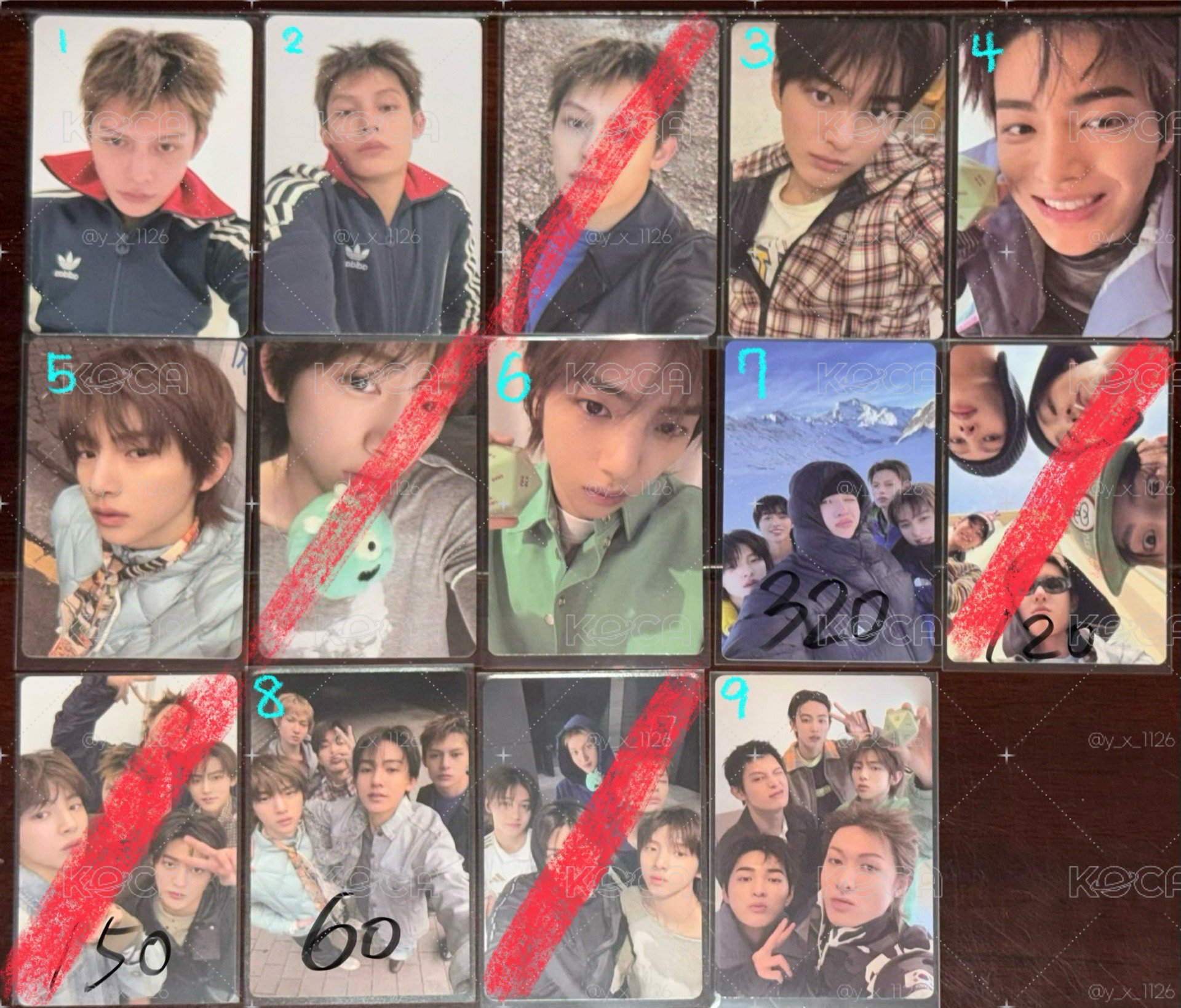 Martin☆&其他隊友卡