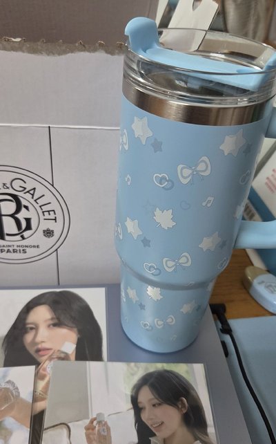 秋天 代言 明信片水杯