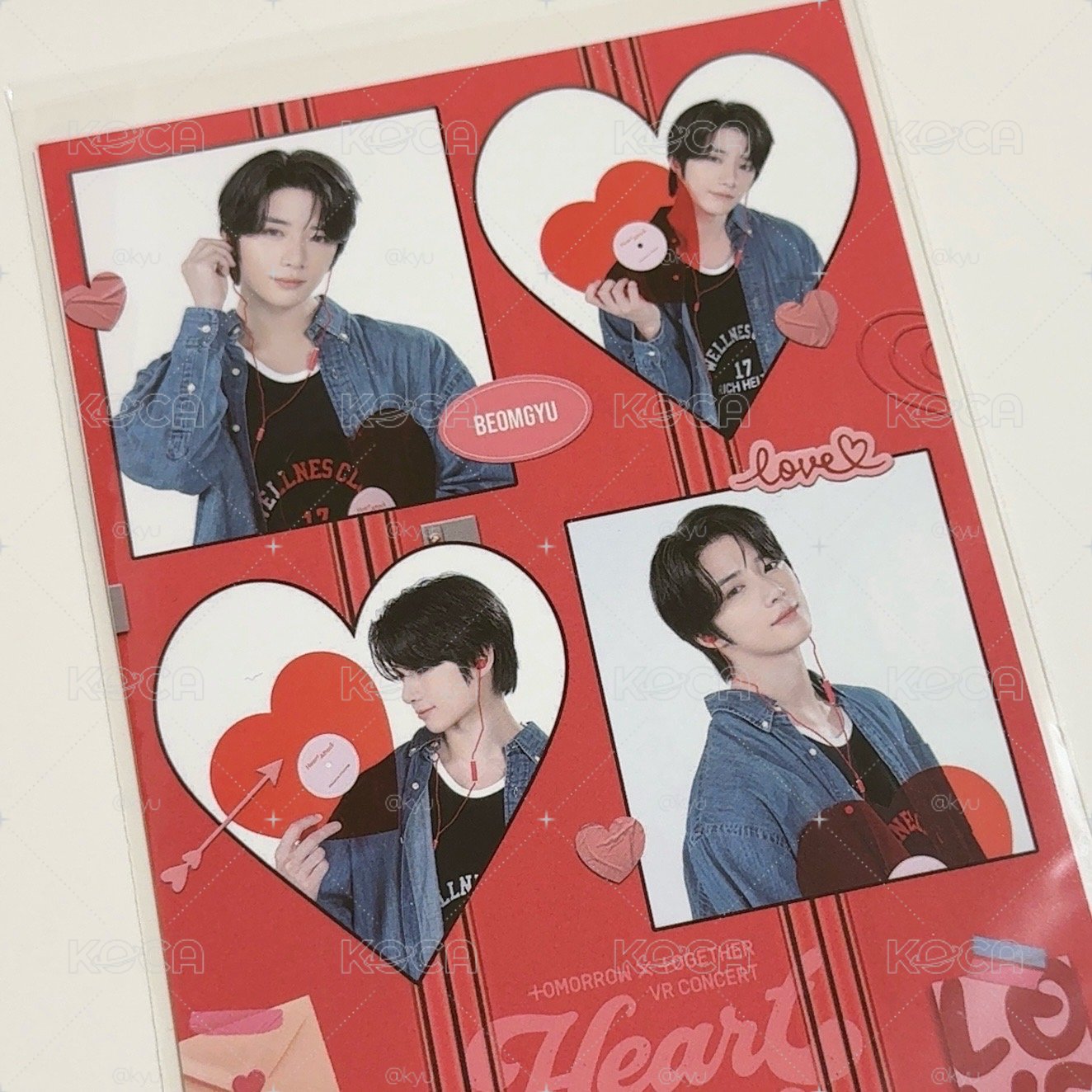 TXT 杋圭VR特典+小卡