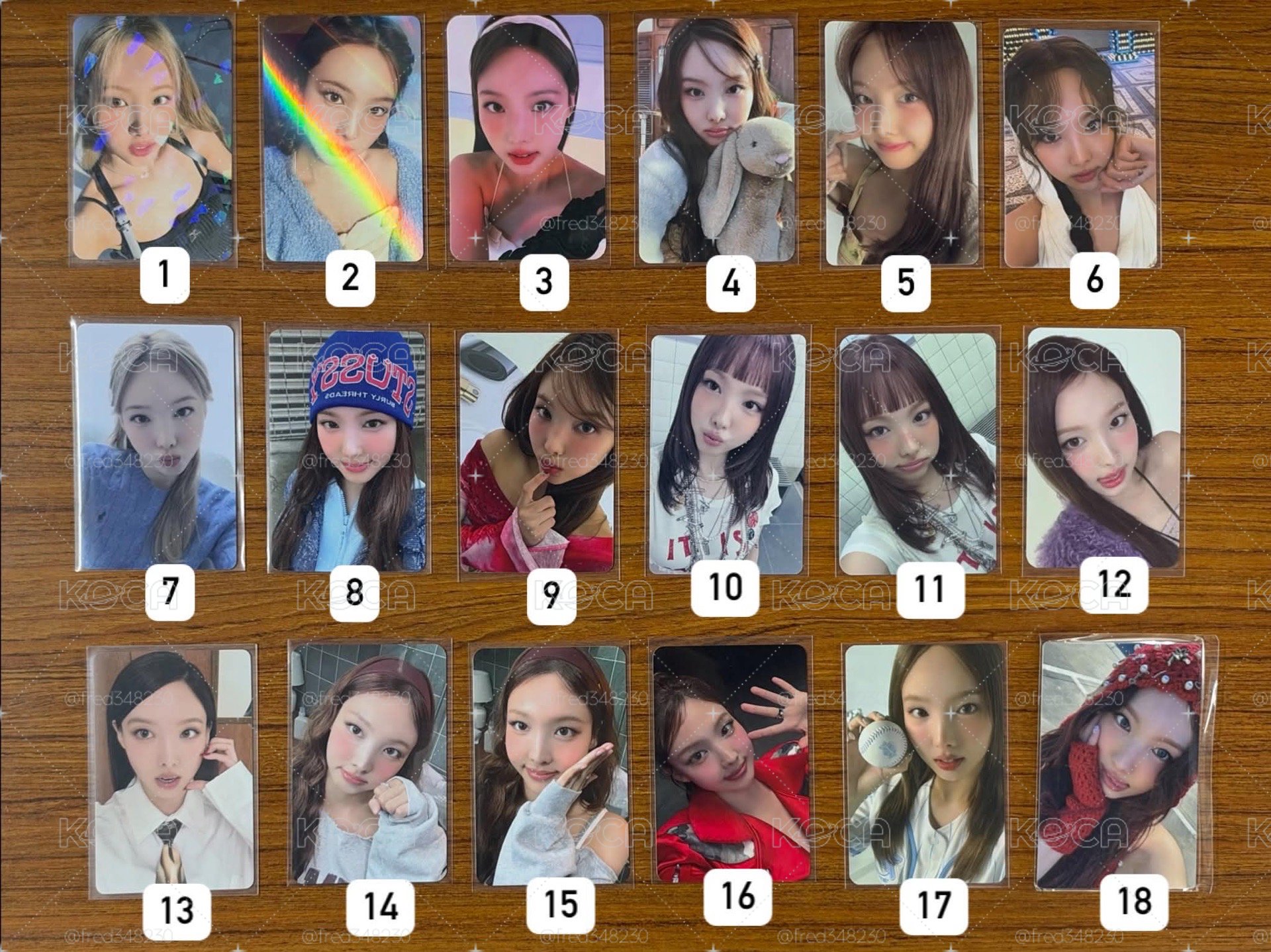 TWICE 娜璉 特典 小卡 現貨