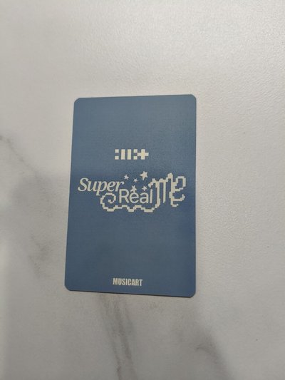 ⚪SUPER REAL ME ma 簽售卡 