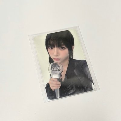 aespa Karina 手燈周邊卡 手燈卡2.0柚
