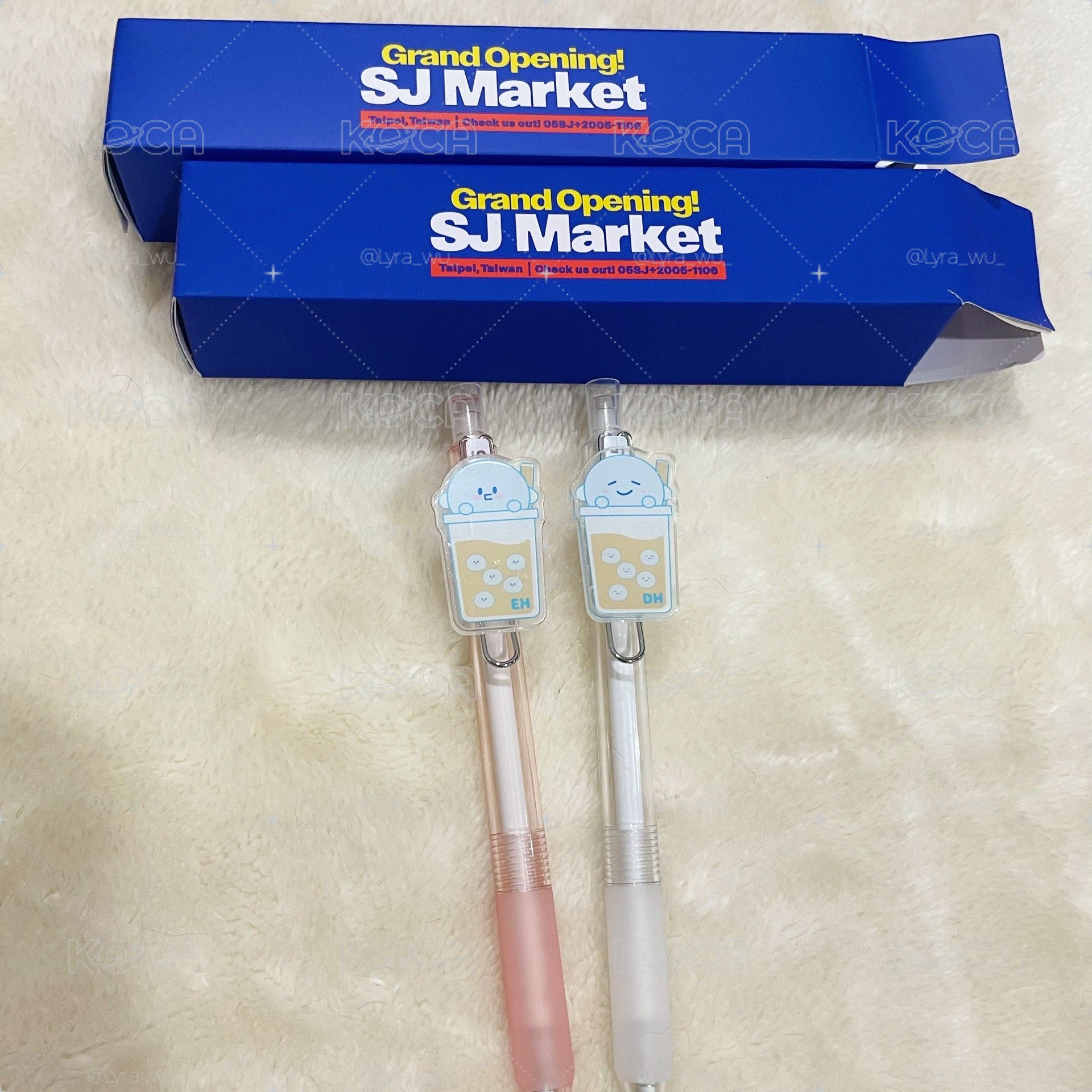 SJ Market 台灣限定 原子筆 赫+海